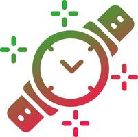 diseño de icono creativo de reloj de pulsera vector