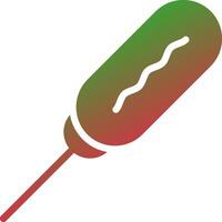 Corn Dog Creative Icon Design vector