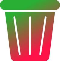 diseño de icono creativo de basura vector