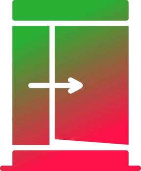 salida creativo icono diseño vector