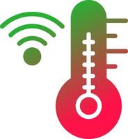 Thermostat Creative Icon Design vector