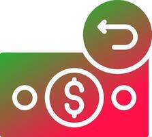 Glyph Gradient Design vector