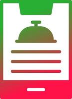 Food Order Creative Icon Design vector