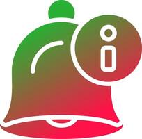 Notification Bell Creative Icon Design vector