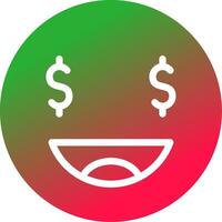 Greedy Creative Icon Design vector