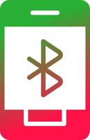 Bluetooth Creative Icon Design vector