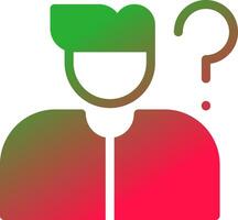 Question Creative Icon Design vector