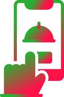 Online Order Creative Icon Design vector