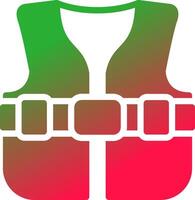 Life Jacket Creative Icon Design vector