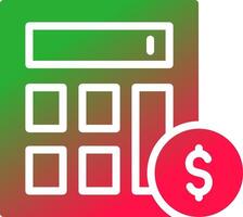 Accountant Creative Icon Design vector