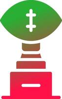 Trophy Creative Icon Design vector