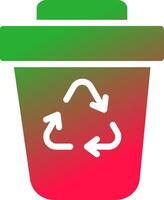 Garbage Creative Icon Design vector
