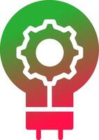 Idea Generation Creative Icon Design vector