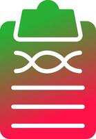 Dna Study Creative Icon Design vector