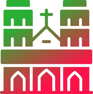 Notre Dame Creative Icon Design