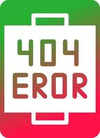 Error Creative Icon Design vector