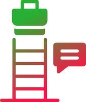 Ladder Creative Icon Design vector