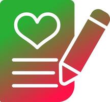 Writing Creative Icon Design vector