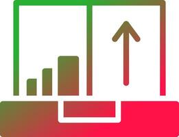 Clickstream Analysis Creative Icon Design vector