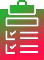 Checklist Creative Icon Design vector