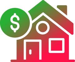 Mortgage Creative Icon Design vector