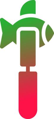 Fillet Knife Creative Icon Design
