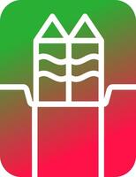Glyph Gradient Design vector