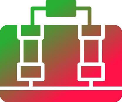 Glyph Gradient Design vector