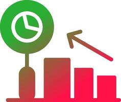 Predictive Analytics Creative Icon Design vector