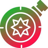 Compass Creative Icon Design vector