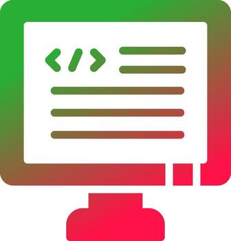 Code Creative Icon Design vector