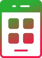 Grid Creative Icon Design vector