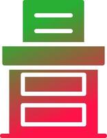 Cabinet Creative Icon Design vector