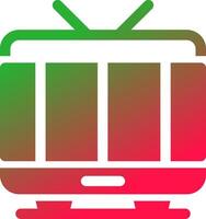 Tv Creative Icon Design vector