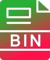 BIN Creative Icon Design vector