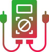 Multimeter Creative Icon Design vector