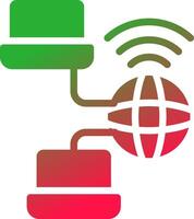 Internet Of Things Creative Icon Design vector