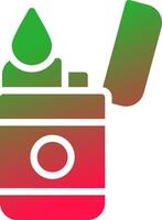 Glyph Gradient Design vector