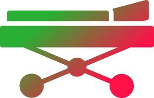 Stretcher Creative Icon Design vector