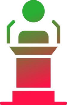 Speech Creative Icon Design vector