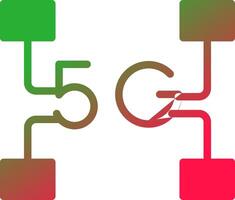 Network Creative Icon Design vector