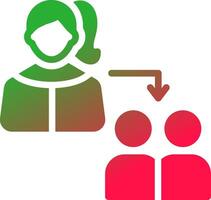 Coaching Creative Icon Design vector
