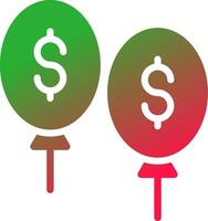 Balloon Payment Creative Icon Design vector
