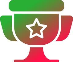 Trophy Creative Icon Design vector