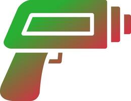 diseño de icono creativo de pistola de termómetro vector