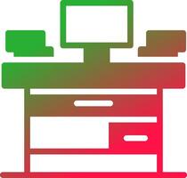 Desk Creative Icon Design vector