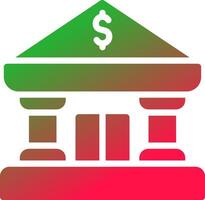 Bank Creative Icon Design vector