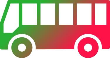 Bus Creative Icon Design vector