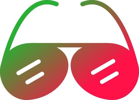 Glyph Gradient Design vector