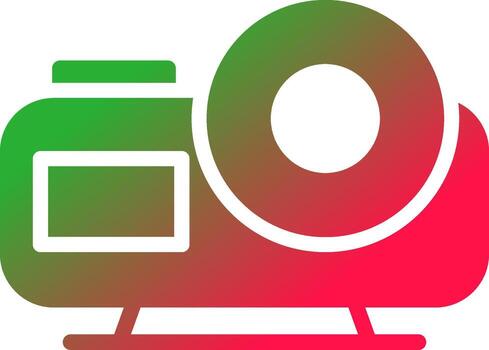 Glyph Gradient Design vector